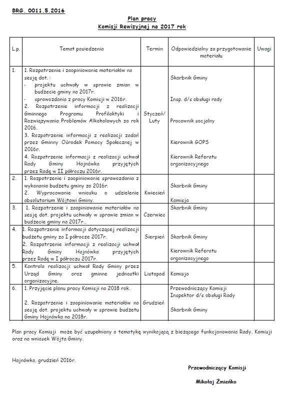 plan pracy komisji rewizyjnej na  2017 rok.jpg
